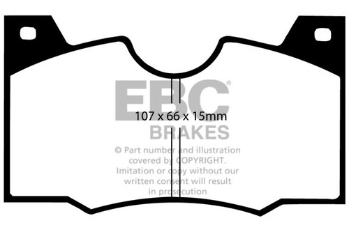 Ebc greenstuff front brake - front,