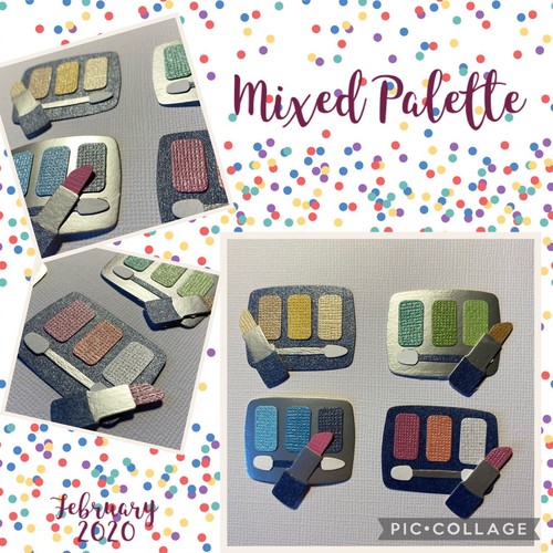 Make lipstick and - up,
