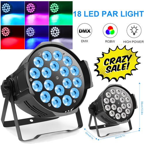 270w rgbw par - light, 18led