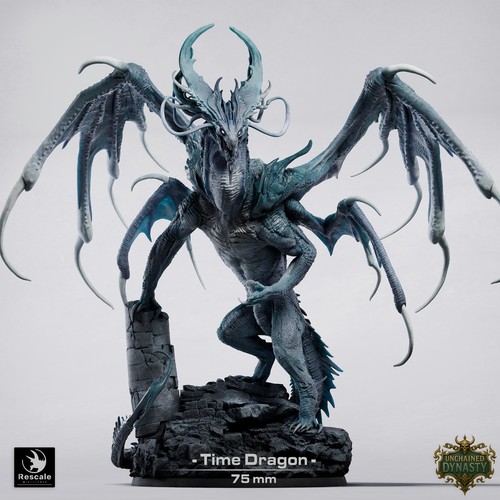Time dragon large d - time,