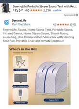Portable Steam Sauna Tent Spa Room Slimming Loss Weight Full Body Detox Therapy