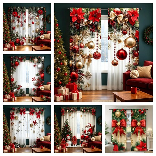 Snowflake peach skin curtains - peach,