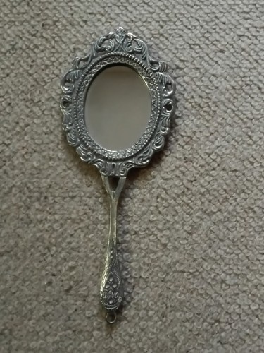 Vintage pewter art deco hand - pewter,