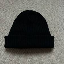 H&M Black Beanie Hat One Size