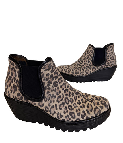 Ladies fly london leopard - ladies,