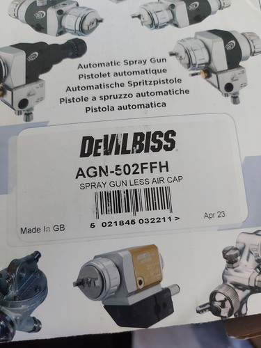 Devilbiss spray gun less - -, air