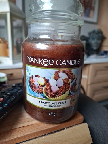 Yankee candle chocolate eggs - candle,