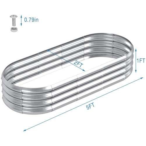 Garden metal raised - xl,