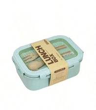 Lunch Box with Cutlery Set &