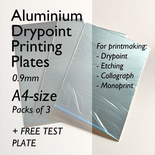 Aluminium drypoint printing - aluminium,