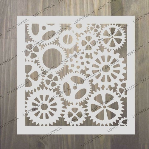 Steampunk stencils