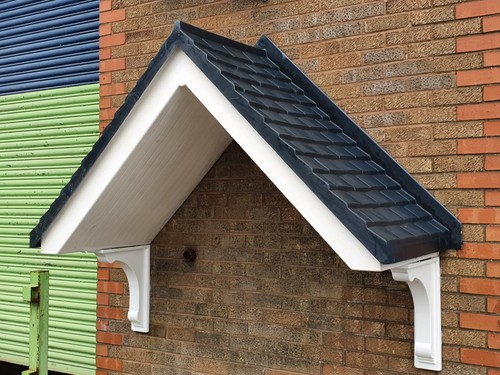 Grp fibreglass door porch - grp,