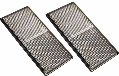Rectangular adhesive clear - rectangular,