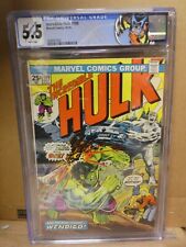Marvel Comics Hulk 180 1st Appearance Wolverine Custom Label 5.5 CGC 1974