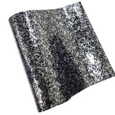 Gloss Scrap Silver Black