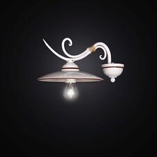 Wrought Iron and Ceramic