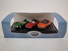 Oxford Diecast 1:76 Scale 3 Piece Jaguar Set, 76SET48 (2)