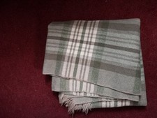 Vintage Dartington Hall Tweed 100% Pure Wool Blanket / Throw