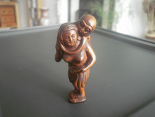 Hand Carved wood netsuke