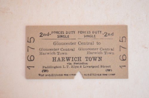 Railway ticket btc gloucester - railway,
