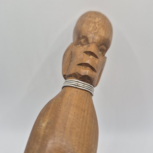 Vintage african walking stick - vintage,