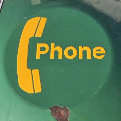 Vintage telephone booth - vintage,