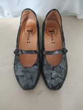 Think! Black & Silver Shoes