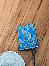Vintage enamel Sachs Motorcycle pin badge 1960's