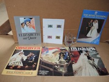 BRITISH ROYAL FAMILY MEMORABILIA QUEENS SILVER JUBILEE + DIANA + CHARLES WEDDING
