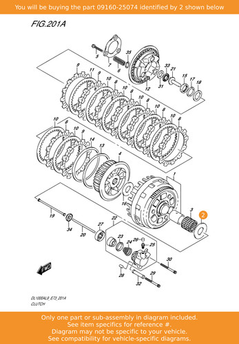 Suzuki washer - suzuki, (25x52x2.5)
