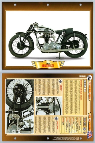 Norton cs1 1928 vintage - 1928,