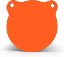NEW AR500 Steel Targets 8 Inch Metal Silhouette Targets for Shooting,Orange
