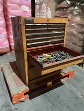Retro Britool Heavy Duty Large Tool Chest/Box, comes with all the old tools