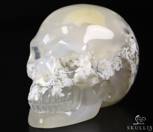 Agate carved crystal - 0.9",