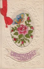 WW1 Embroidered Silk Postcard