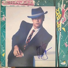 Rare Elton John Autographed LP Album With Certification