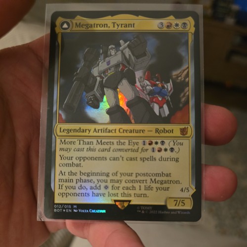 Foil megatron tyrant nm - foil,