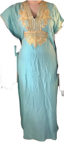 Mint green embroidered - bn*,