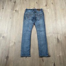Rock Revival Y2K Distressed Straight Jeans – W30 L33