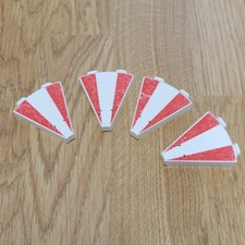 Scalextric Classic 1:32 Red & White Borders - C905 Inner Curve
