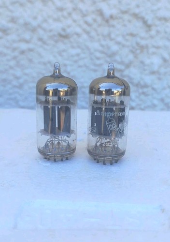 Amperex bugle boy - x2, 12au7