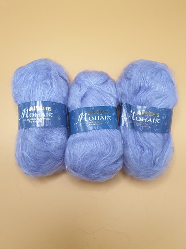 Patons mohair yarn mauve 3 - yarn,