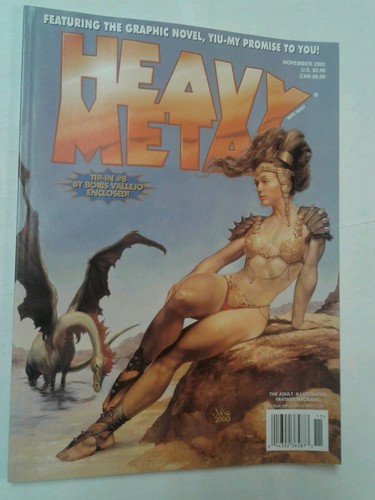 Heavy metal magazine november - heavy,