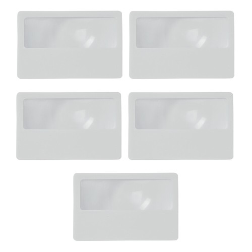 Credit card size magnifier - card,