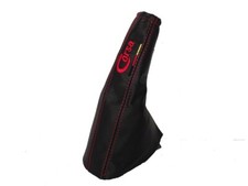 Handbrake Gaiter For Vauxhall Opel Corsa B 1993-2000 Leather Red Stitched