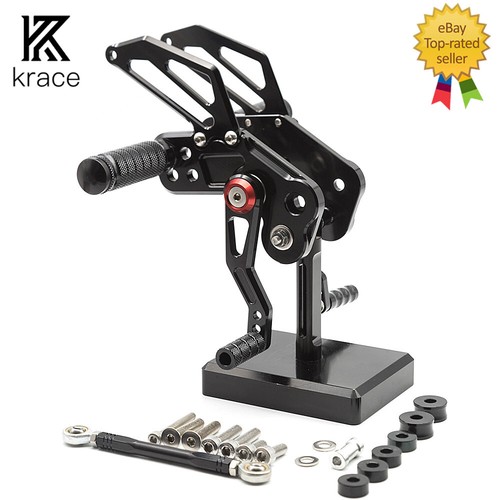 Cnc rearset footpegs rear set - cnc,