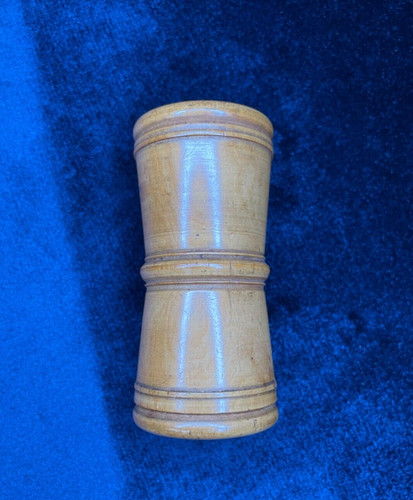 Antique treen turned fruit - turned,