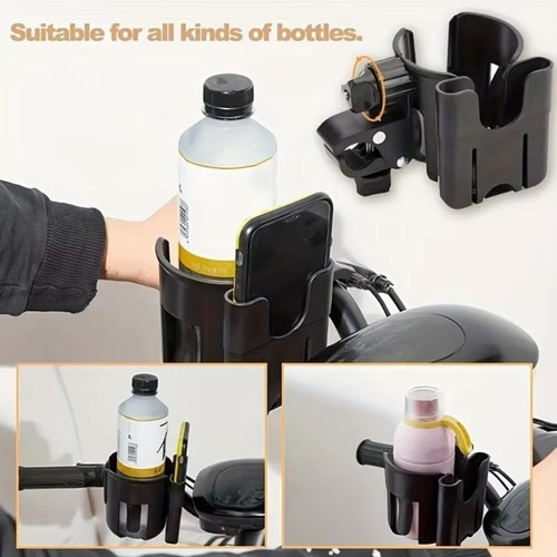 Stroller cup holder with - with, phone