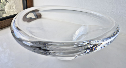Large heavy clear glass - large,