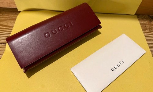 Gucci burgundy leather - gucci,